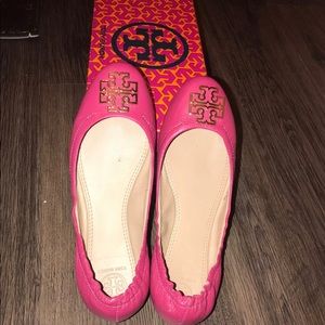 ❤️SOLD❤️Pink Tory Burch Flats